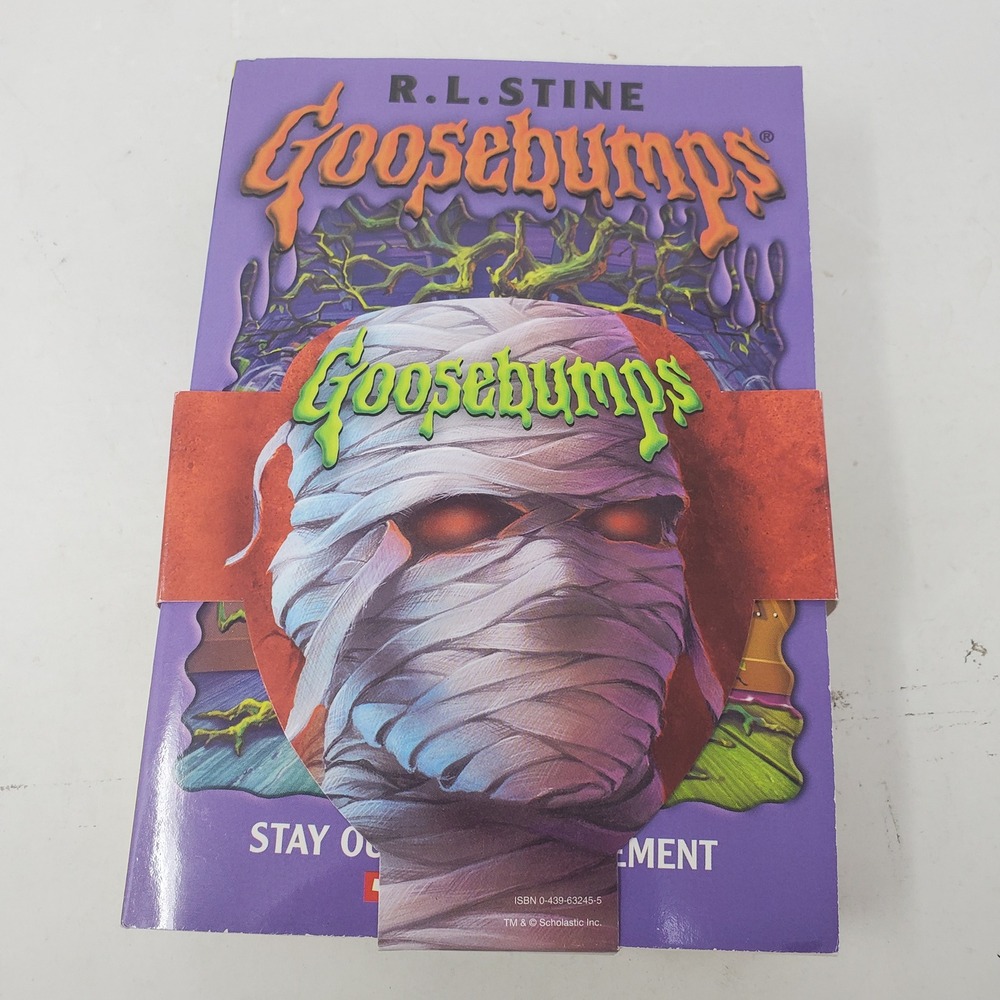 Goosebumps Books R.L. Stine 4 Book Set with Mummy Band Scholastic Paperbacks - Picture 6 of 13